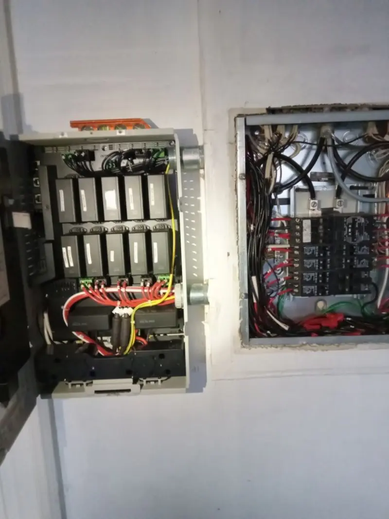 Electrical panel upgrade completed for Indoor Lighting Installation in Goshen
